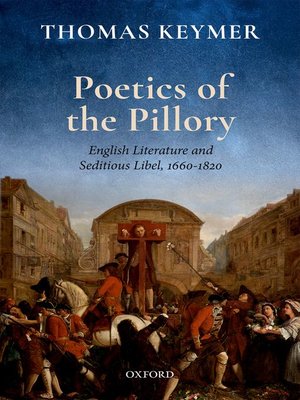 cover image of Poetics of the Pillory